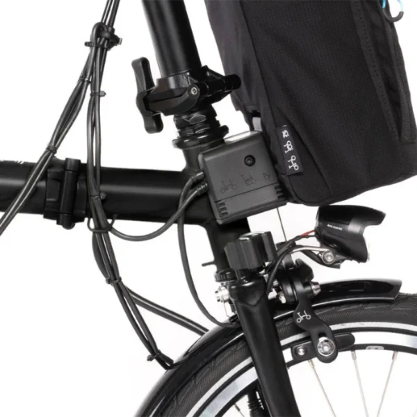 Vélo pliant électrique Brompton Electric C Line Urban - 4 vitesses - Guidon M – Image 11