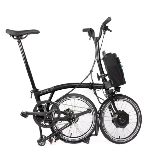 Vélo pliant électrique Brompton Electric C Line Urban - 4 vitesses - Guidon M – Image 12