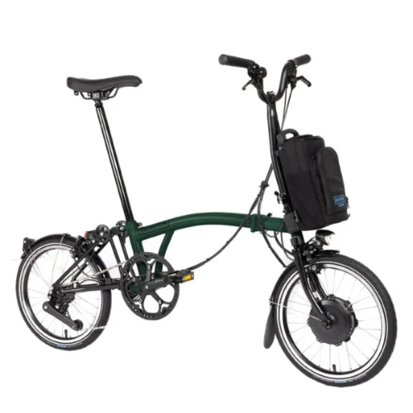 Vélo pliant électrique Brompton Electric C Line Urban - 4 vitesses - Guidon M – Image 4