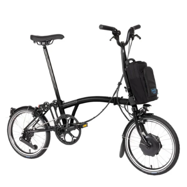 Vélo pliant électrique Brompton Electric C Line Urban - 4 vitesses - Guidon M – Image 5