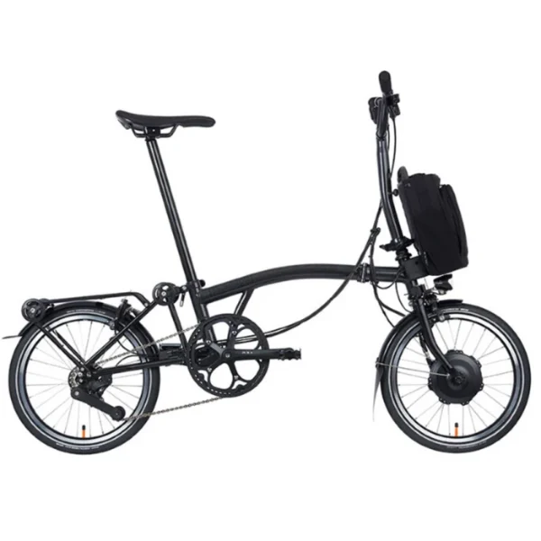Vélo pliant électrique Brompton Electric P Line Explore - 12 vitesses - guidon H