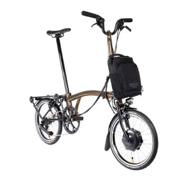 Vélo pliant électrique Brompton Electric P Line Urban - 4 vitesses - guidon H – Image 4