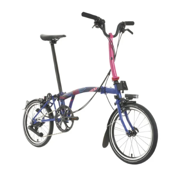 Vélo pliant Brompton P Line Paris Edition 12 vitesses – Image 2