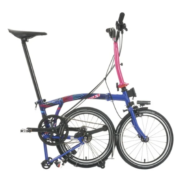 Vélo pliant Brompton P Line Paris Edition 12 vitesses – Image 3