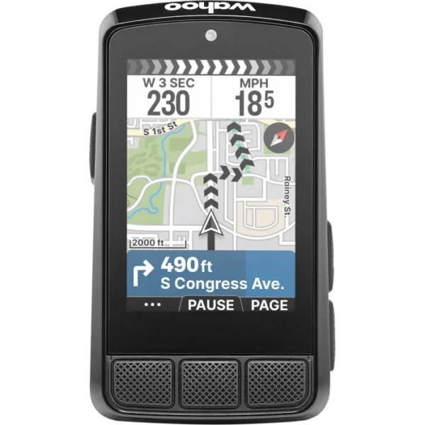 Wahoo Compteur Vélo GPS - ELEMNT BOLT 3 - noir