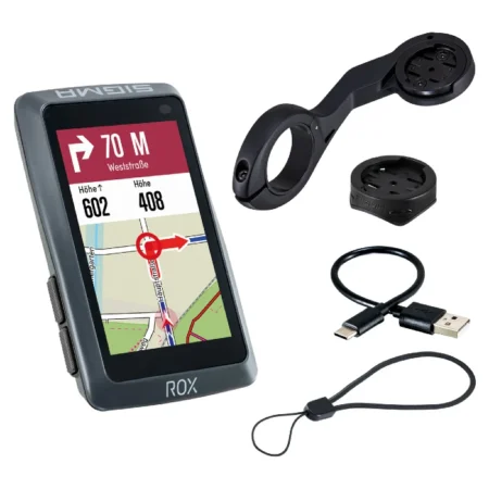 SIGMA GPS Compteur Vélo - ROX 12.1 EVO - Basic - night grey