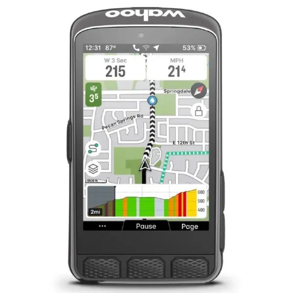 Wahoo Compteur Vélo GPS - ELEMNT ACE - anthracite