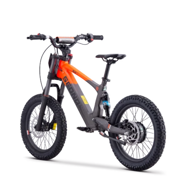 Draisienne électrique sedna sx 18" Orange – Image 4
